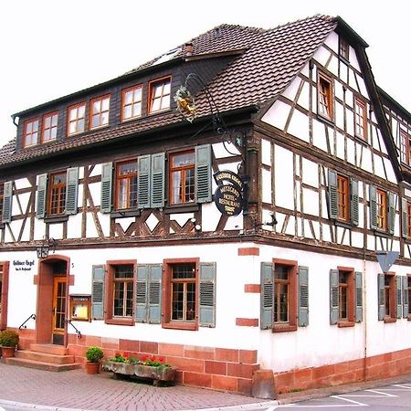 Goldner Engel, Restaurant - Hotel - Metzgerei Laudenbach  Bagian luar foto